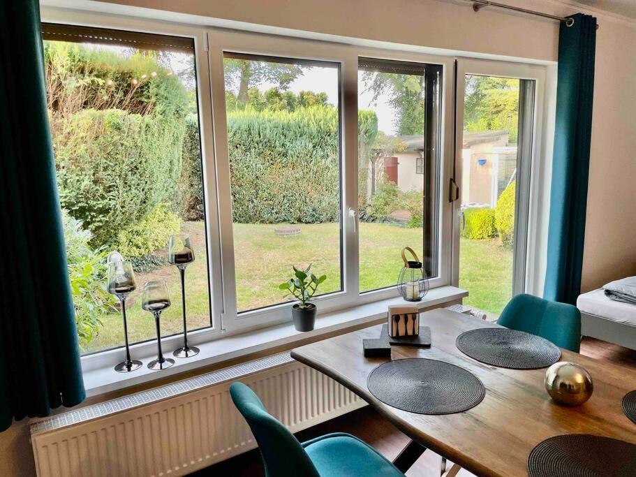 Studioappartement Mit Privatgarten In Ruhiger Wohnsiedlung Neumünster Exteriér fotografie