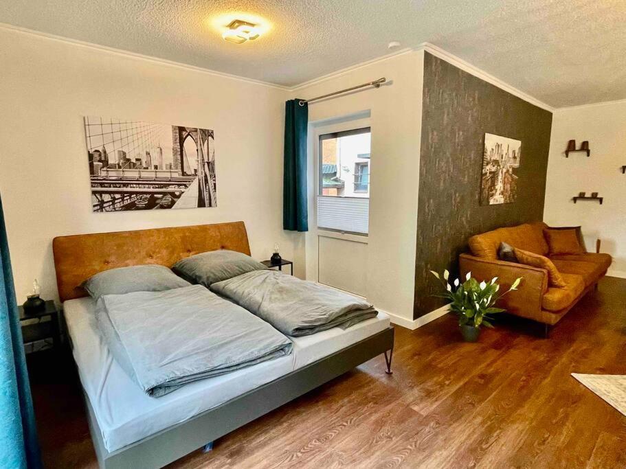 Studioappartement Mit Privatgarten In Ruhiger Wohnsiedlung Neumünster Exteriér fotografie
