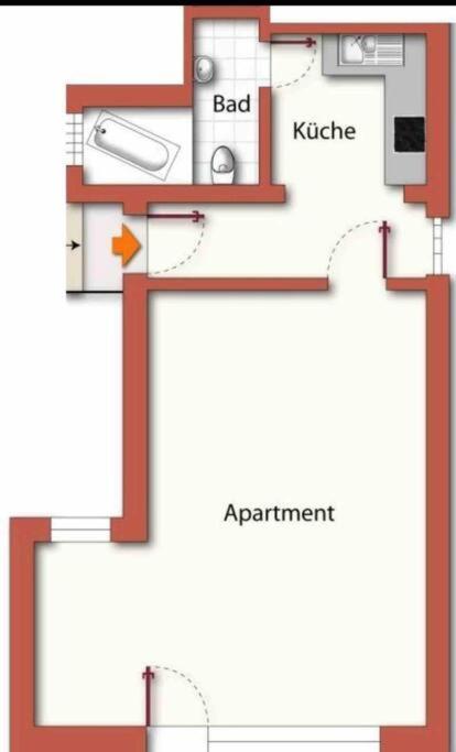 Studioappartement Mit Privatgarten In Ruhiger Wohnsiedlung Neumünster Exteriér fotografie